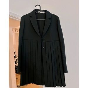 Tory Burch embossed pleated blazer